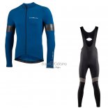 Nalini Ropa Ciclismo Culotte Largo 2021 Men Mangas Largas Azul (2)